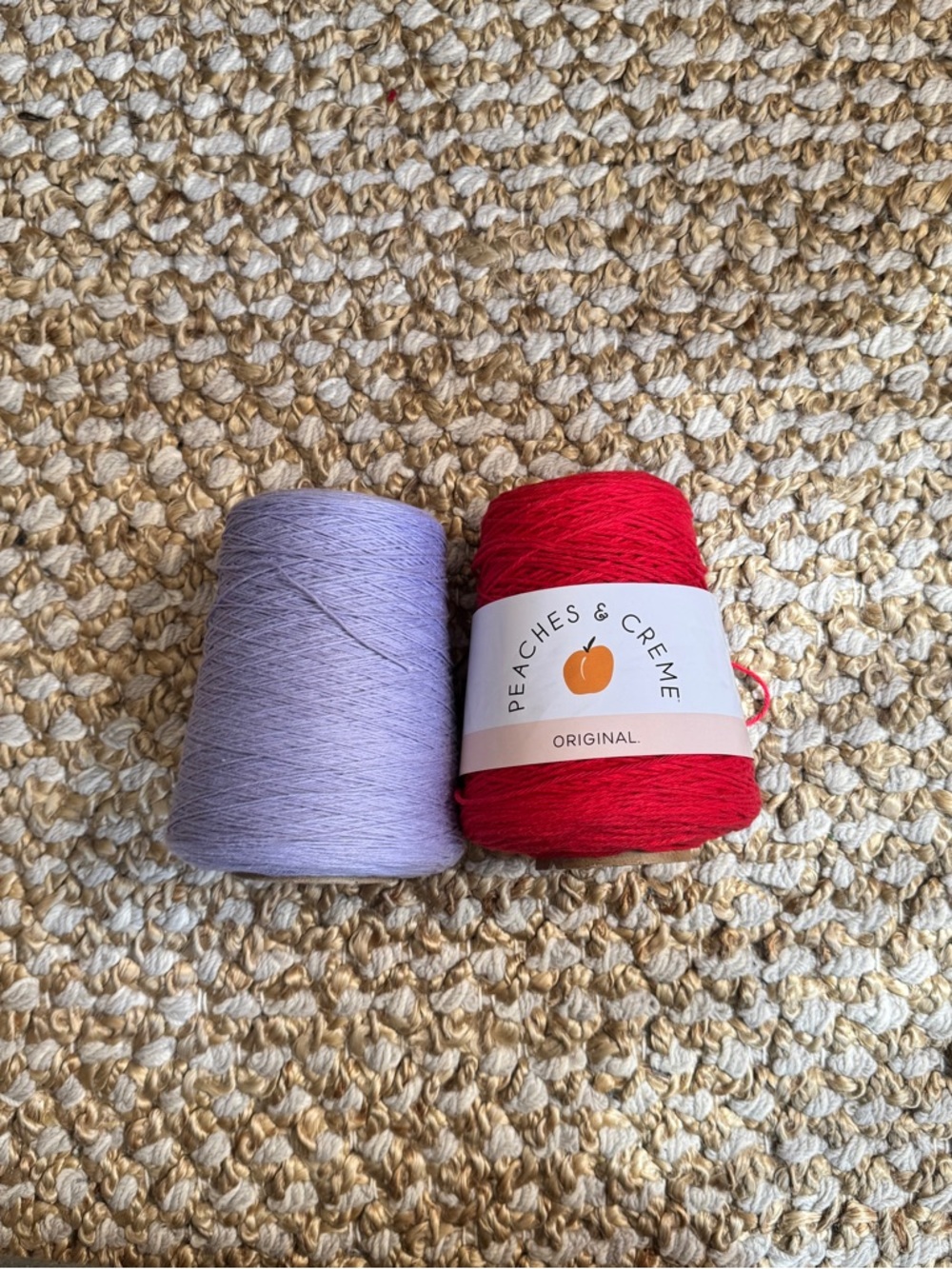 Cotton Yarn Conr Lot of 2